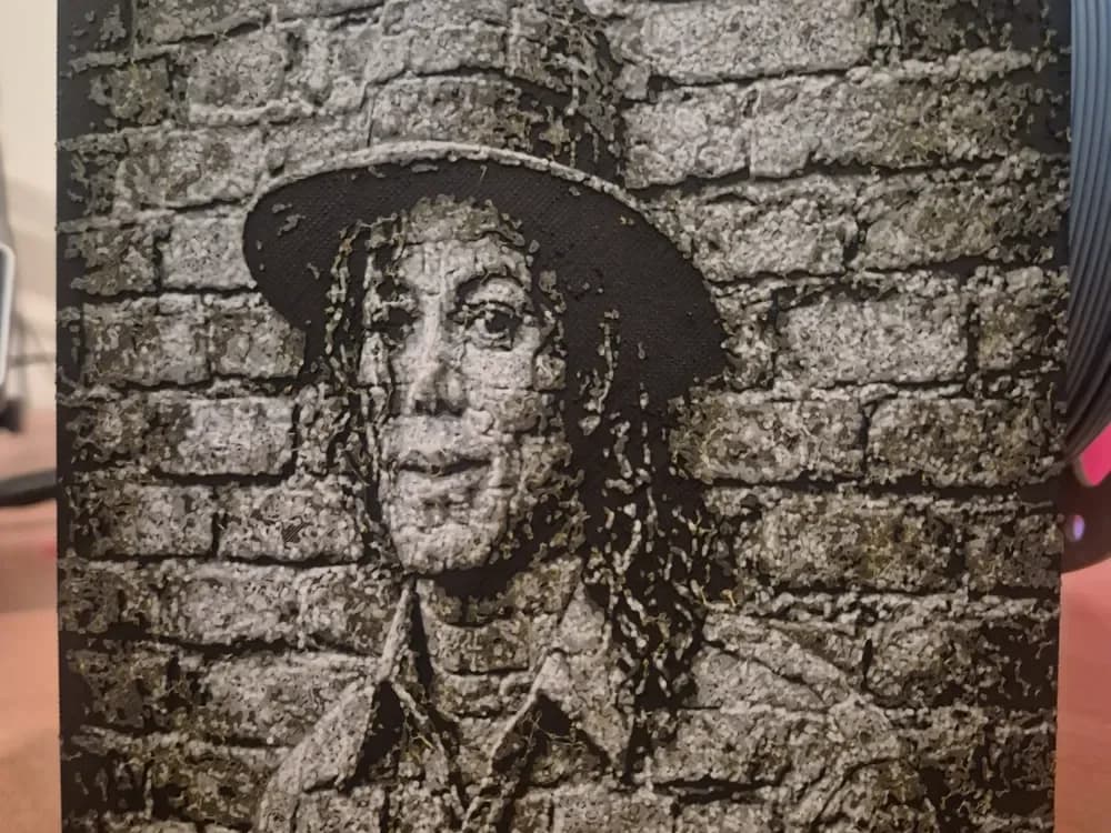 michael jackson brick hueforge by Buntsta HueForge model: michael jackson brick hueforge by Buntsta