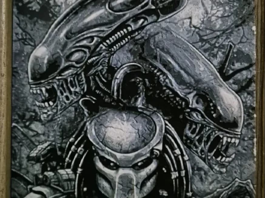 Alien Vs Predator hueforge by Buntsta HueForge model: Alien Vs Predator hueforge by Buntsta