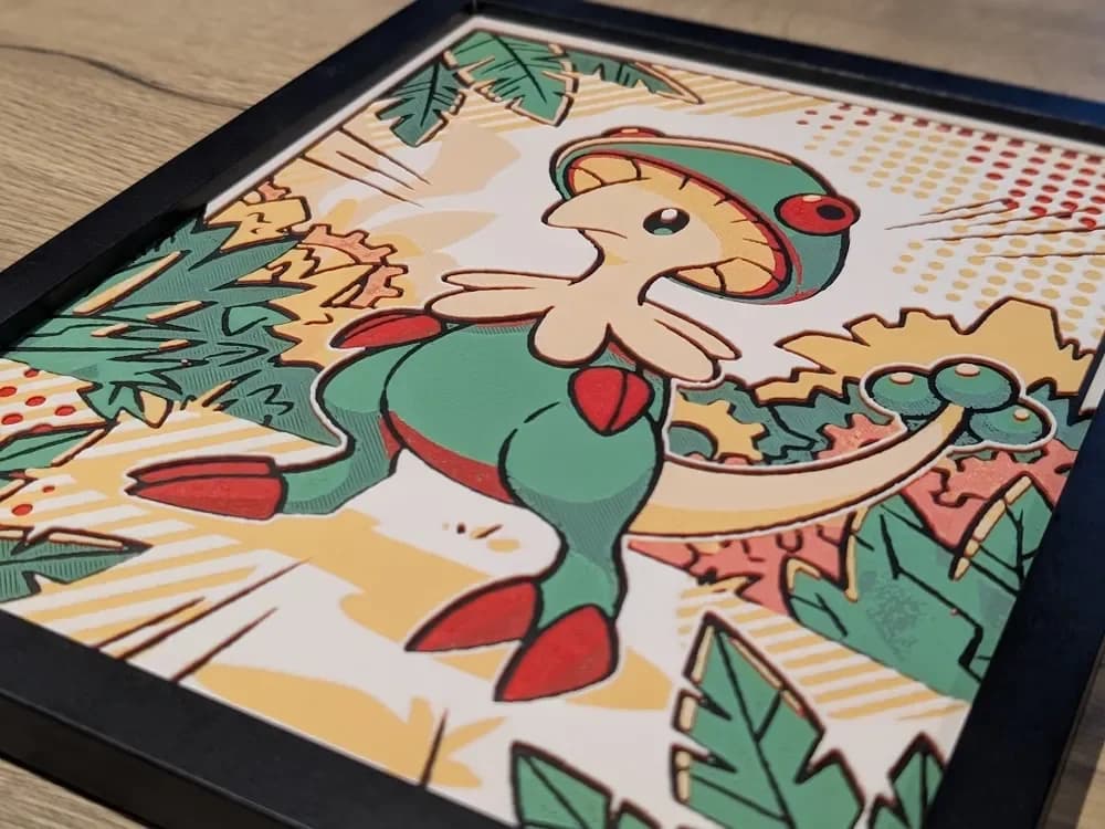 Preloom Hueforge 10x8 Large by Nextopia HueForge model: Preloom Hueforge 10x8 Large by Nextopia