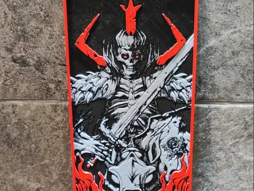 HueForge model: Horsemans Blood by Garuda3D