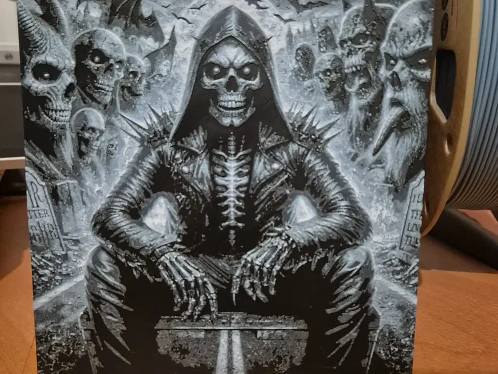 skull road hueforge by Buntsta HueForge model: skull road hueforge by Buntsta