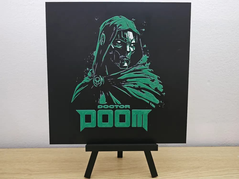 Dr Doom Hueforge by Opao HueForge model: Dr Doom Hueforge by Opao