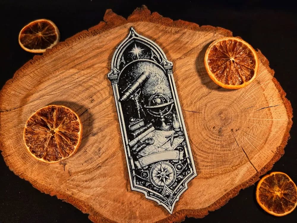 Astral Cartography bookmark by EternalDesigns3D HueForge model: Astral Cartography bookmark by EternalDesigns3D