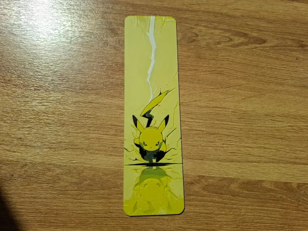 Pikachu bookmark - Hueforge by EternalDesigns3D HueForge model: Pikachu bookmark - Hueforge by EternalDesigns3D