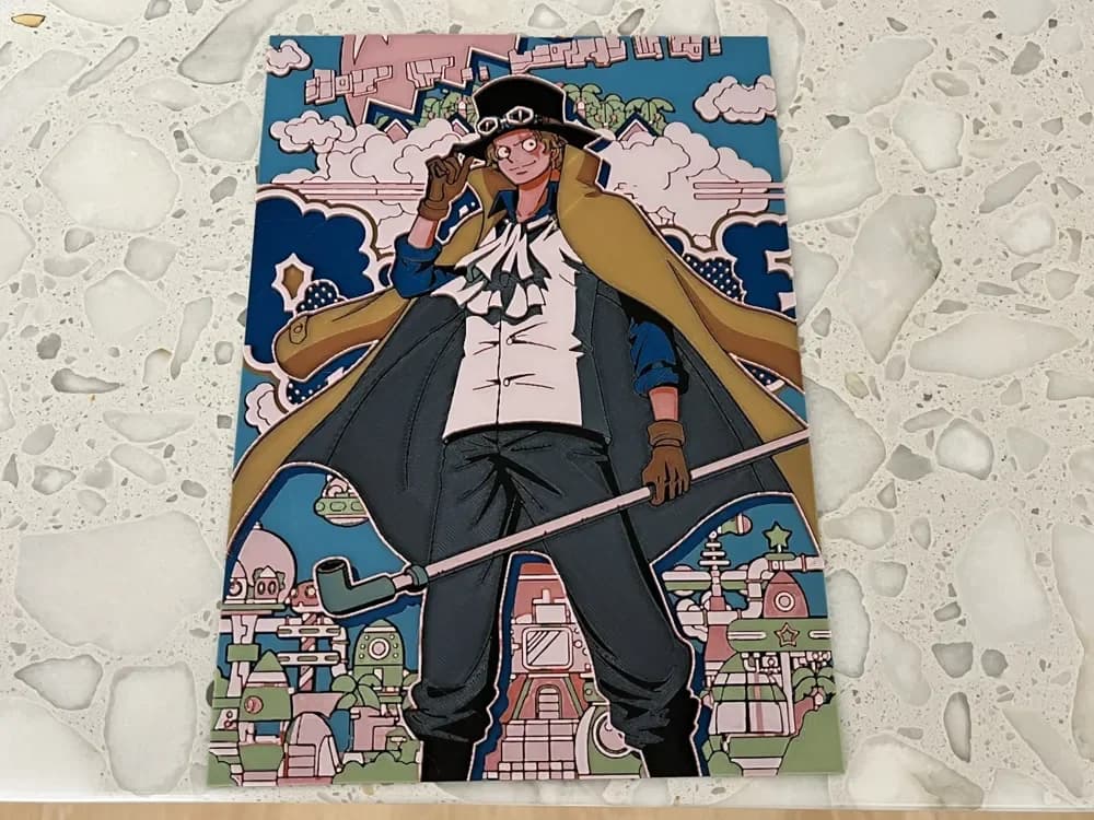 HueForge model: OnePiece_Sabo by FantasyZ