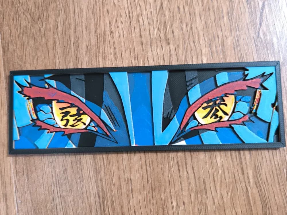 Mp akaza by Dark behelit HueForge model: Mp akaza by Dark behelit