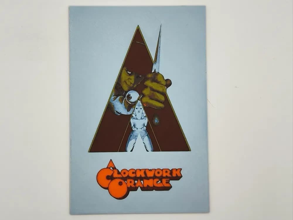 A clockwork orange - Hueforge by Altf4-Formation HueForge model: A clockwork orange - Hueforge by Altf4-Formation