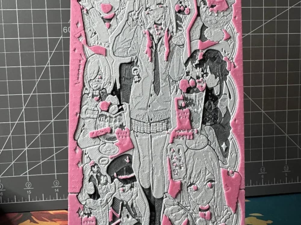 Hueforge Marin Kitagawa from my dress up darling by SBC Creations HueForge model: Hueforge Marin Kitagawa from my dress up darling by SBC Creations