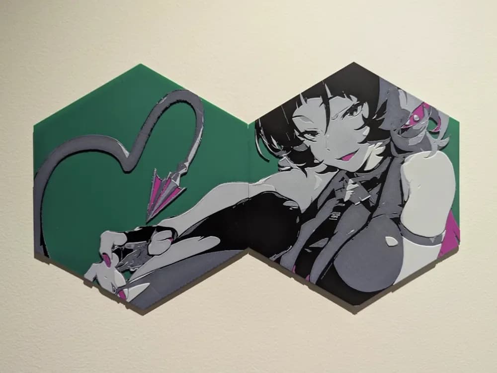 HueForge model: Jane Mindscape Hueforge - Zenless Zone Zero ZZZ by Razel