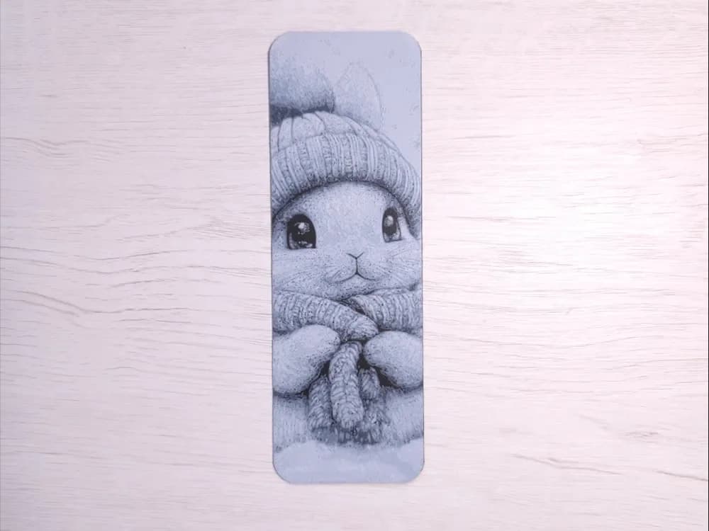 Rabbit 2 Bookmark by Atrus Design HueForge model: Rabbit 2 Bookmark by Atrus Design