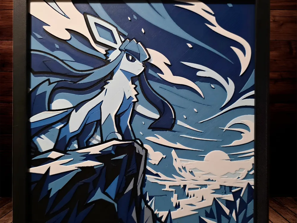 Glaceon The Tundra Guardian - Eeveelutions 9 of 9 Glaceon The Tundra Guardian - Eeveelutions 9 of 9