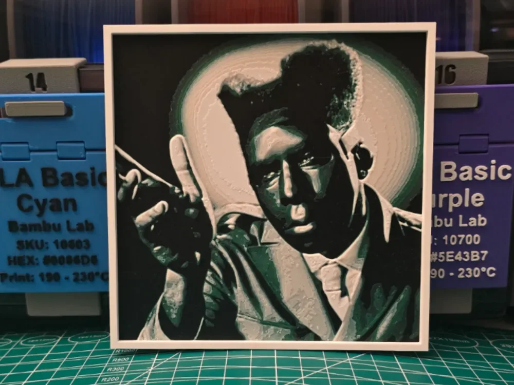 Tyler the Creator "Chromakopia" Album Hueforge Art