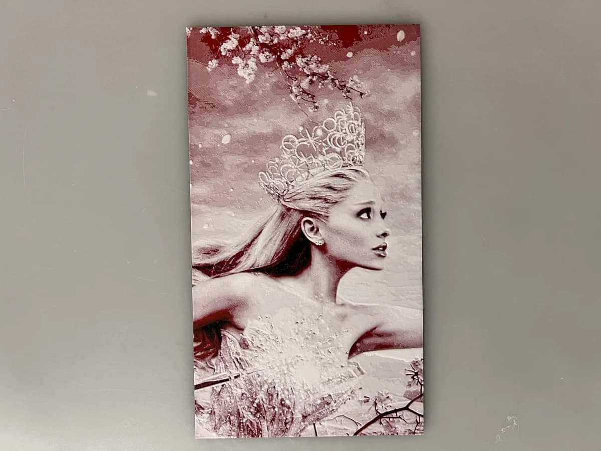 HueForge model: Wicked: Glinda, Good Witch of the South by 3djd