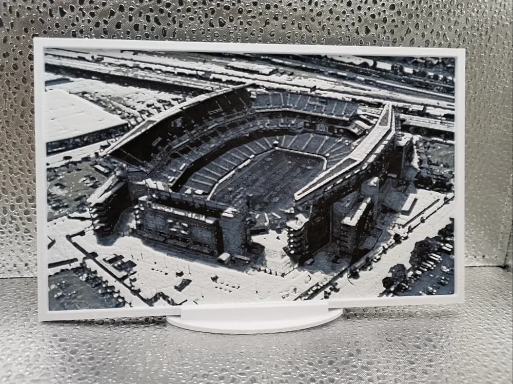 Philadelphia Eagles – Lincoln Financial Field by Borishotch Industries HueForge model: Philadelphia Eagles – Lincoln Financial Field by Borishotch Industries