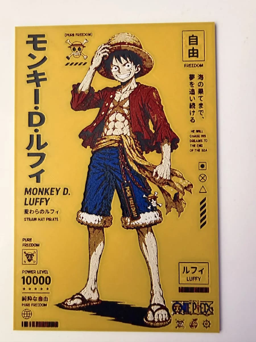 Luffy – One Piece Edition (manga style) Luffy – One Piece Edition (manga style)