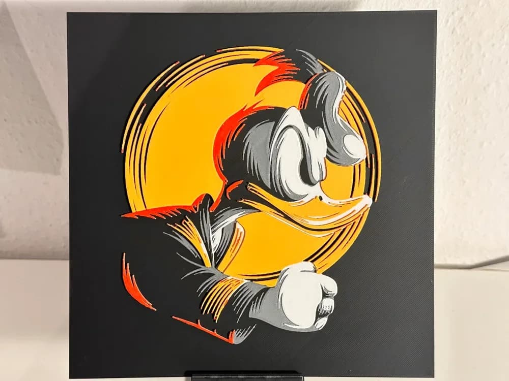 Donald Duck by VB HueForge model: Donald Duck by VB