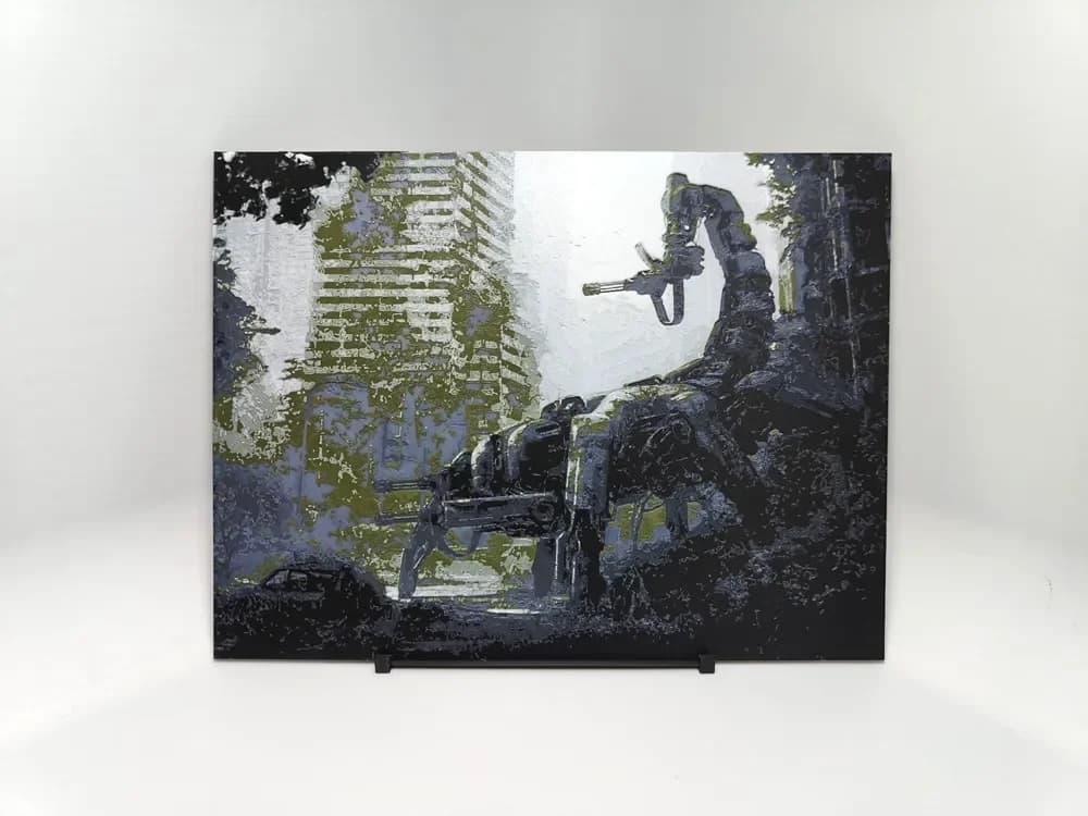 HueForge model: Wasteland Scorpitron - Hueforge by BeaN