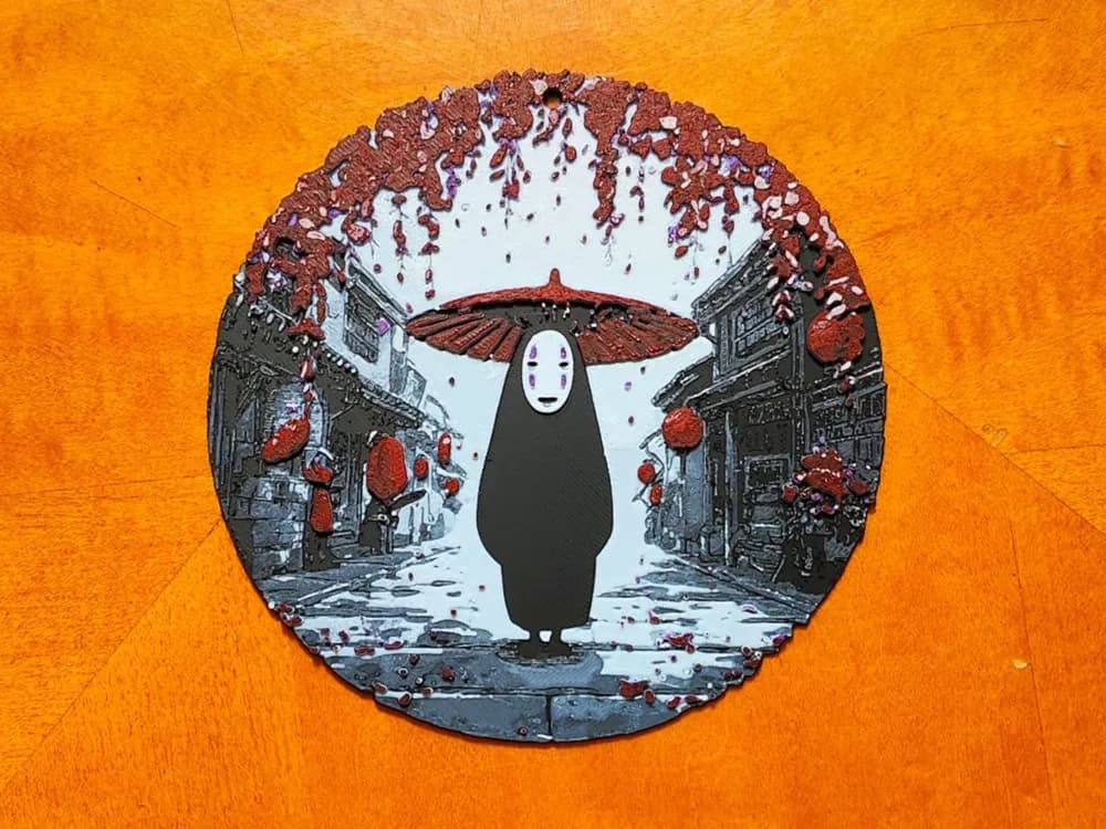 No-Face Kaonashi Christmas Decoration / Ornament 2 No-Face Kaonashi Christmas Decoration / Ornament 2