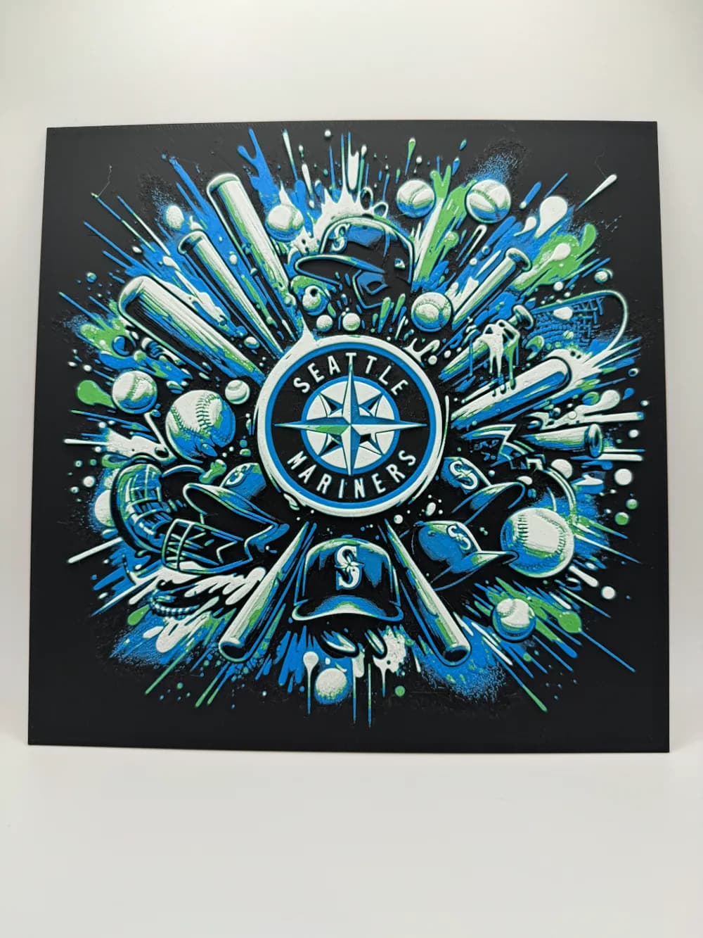 HueForge model: Seattle Mariners - MLB Hueforge by Canadian Gamer