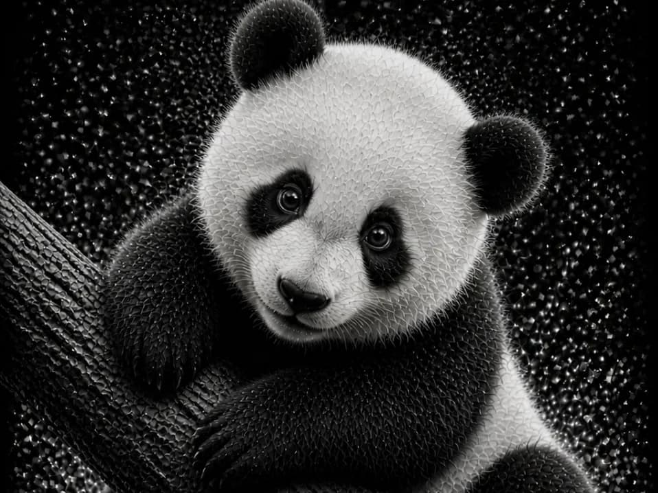 Baby Panda – Baby Animal Series EASY PRINT Baby Panda – Baby Animal Series EASY PRINT