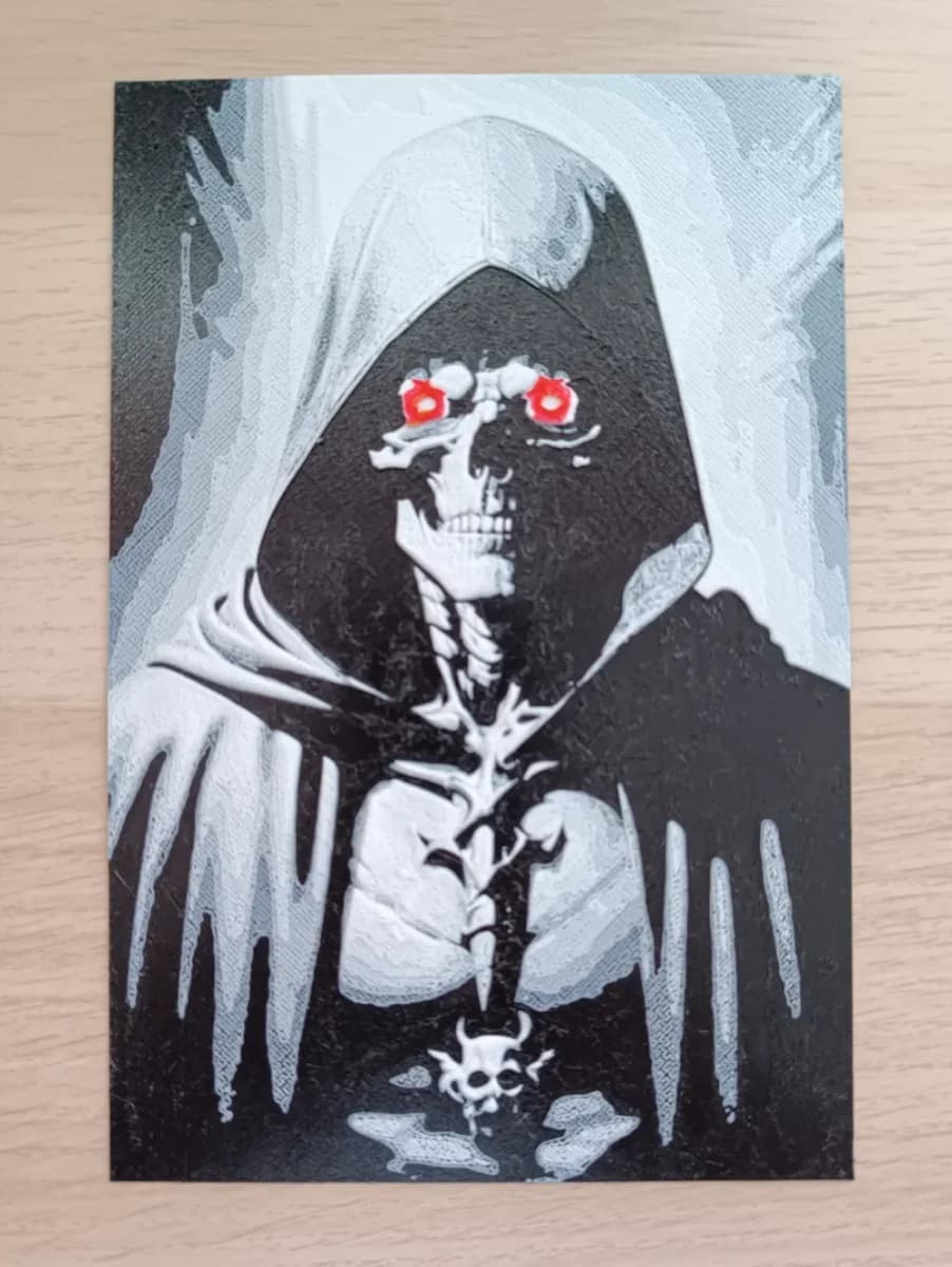 Skeleton Wizard Hueforge by Atrus Design HueForge model: Skeleton Wizard Hueforge by Atrus Design