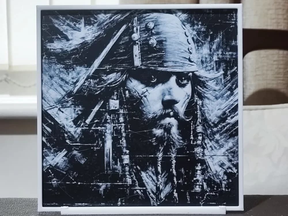 HueForge model: Captain Jack Sparrow - HueForge 2 Color by BoDad