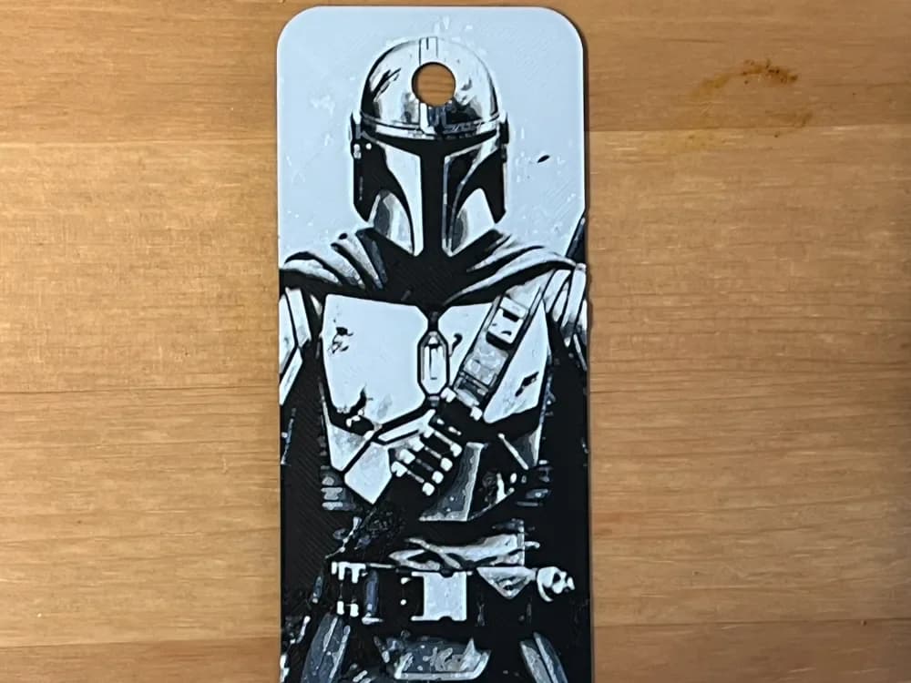 Mandalorian bookmark Mandalorian bookmark