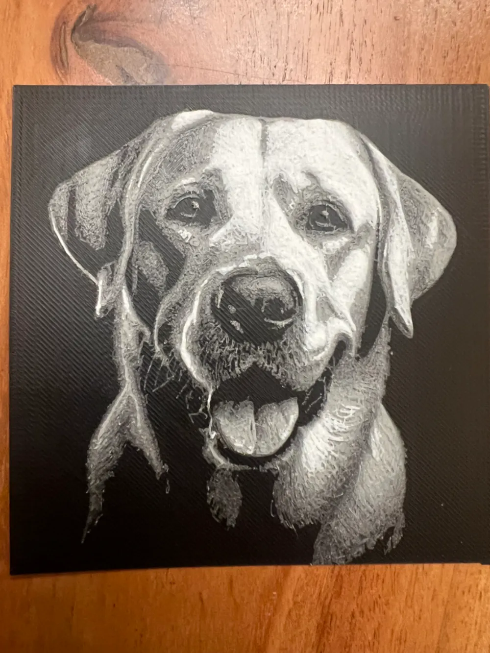 Labrador Retriever by JustBe 3D Printing HueForge model: Labrador Retriever by JustBe 3D Printing