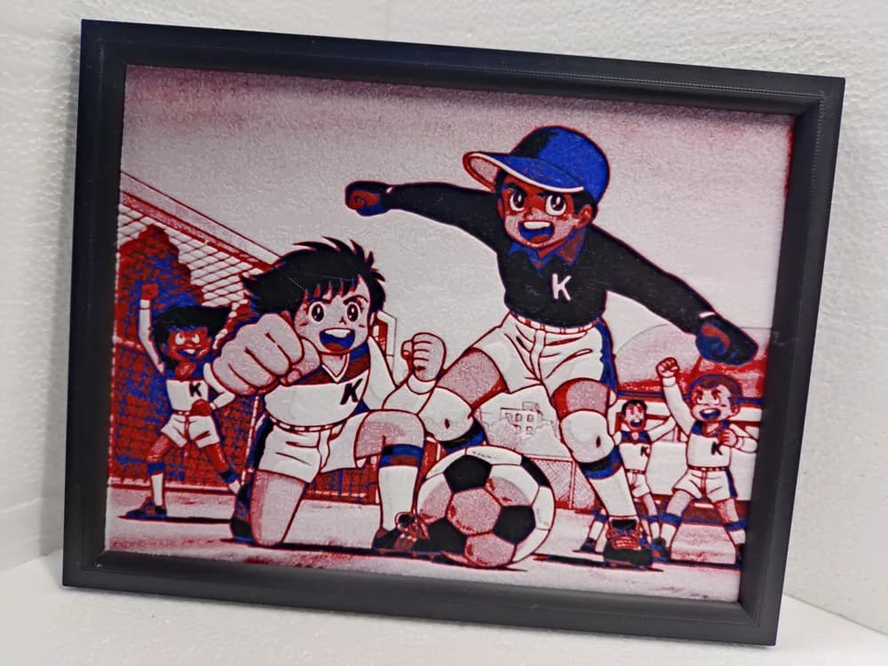 Kickers by Asgar3D HueForge model: Kickers by Asgar3D