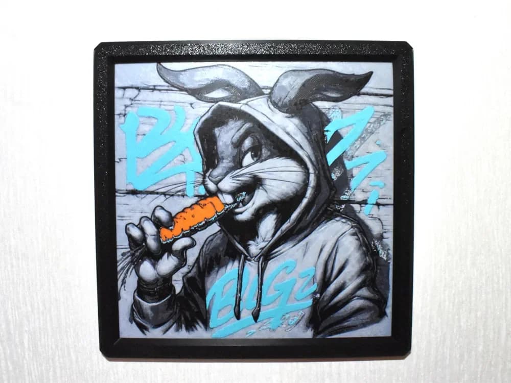 HueForge model: Urban Bugs Bunny Hueforge by Chris B