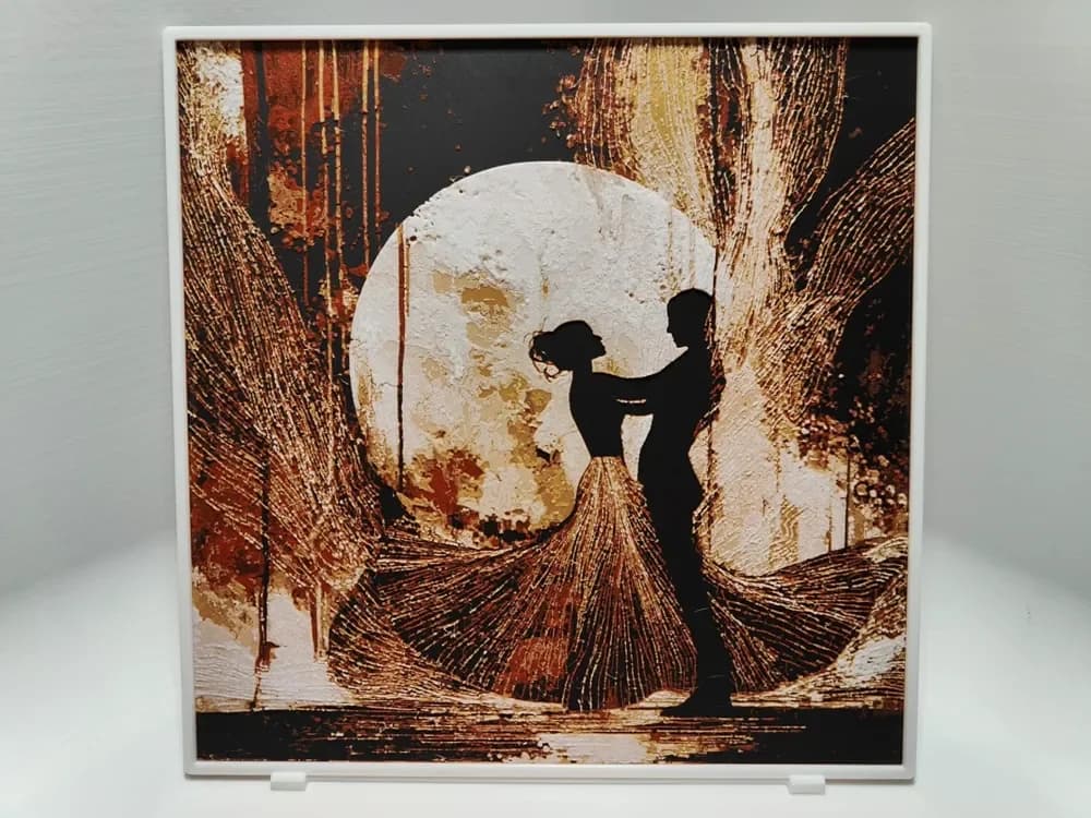 HueForge model: Dancing Pair - Hueforge by BeaN