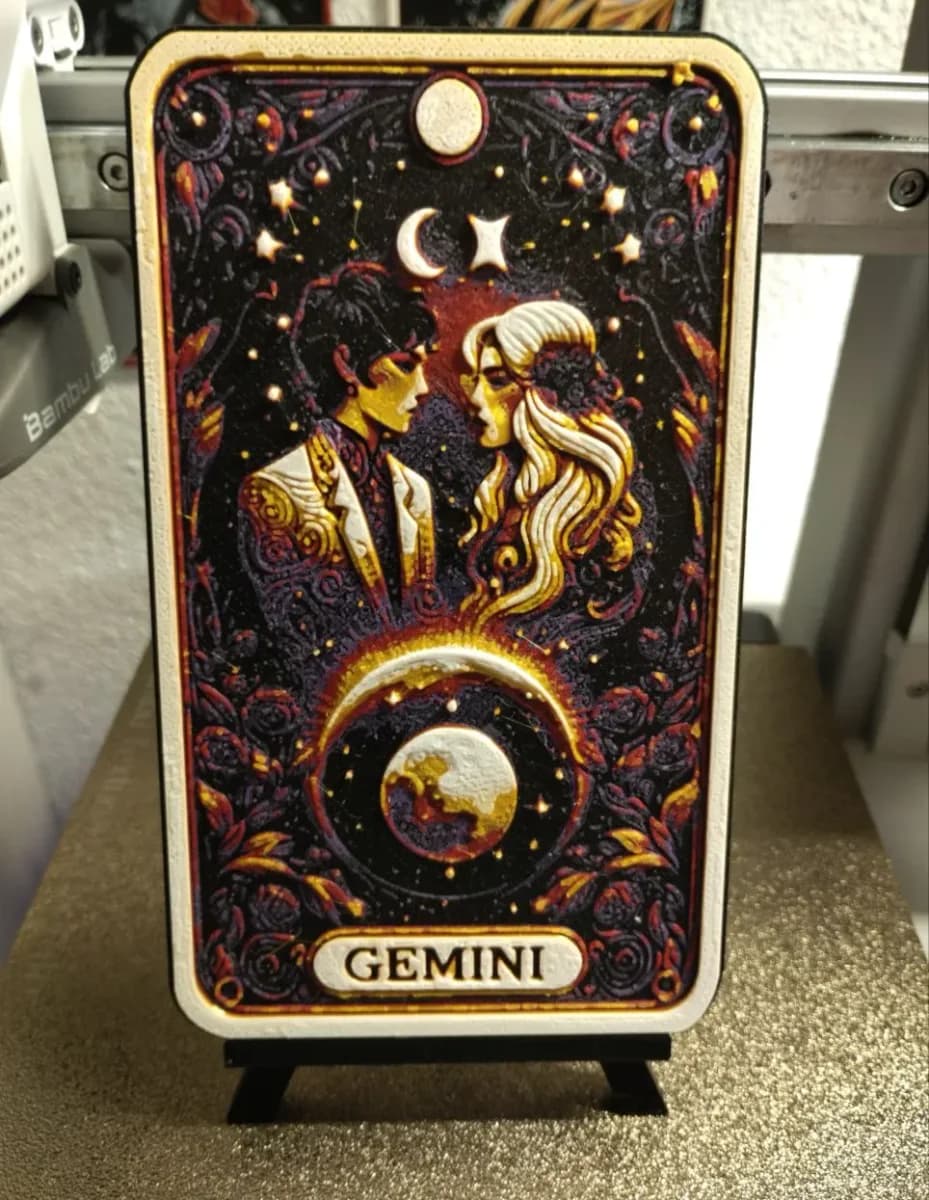 GEMINIS by FYTY112 HueForge model: GEMINIS by FYTY112