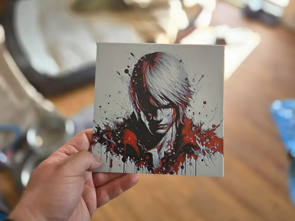 Graffiti Dante Hueforge by 3Ree Printing HueForge model: Graffiti Dante Hueforge by 3Ree Printing