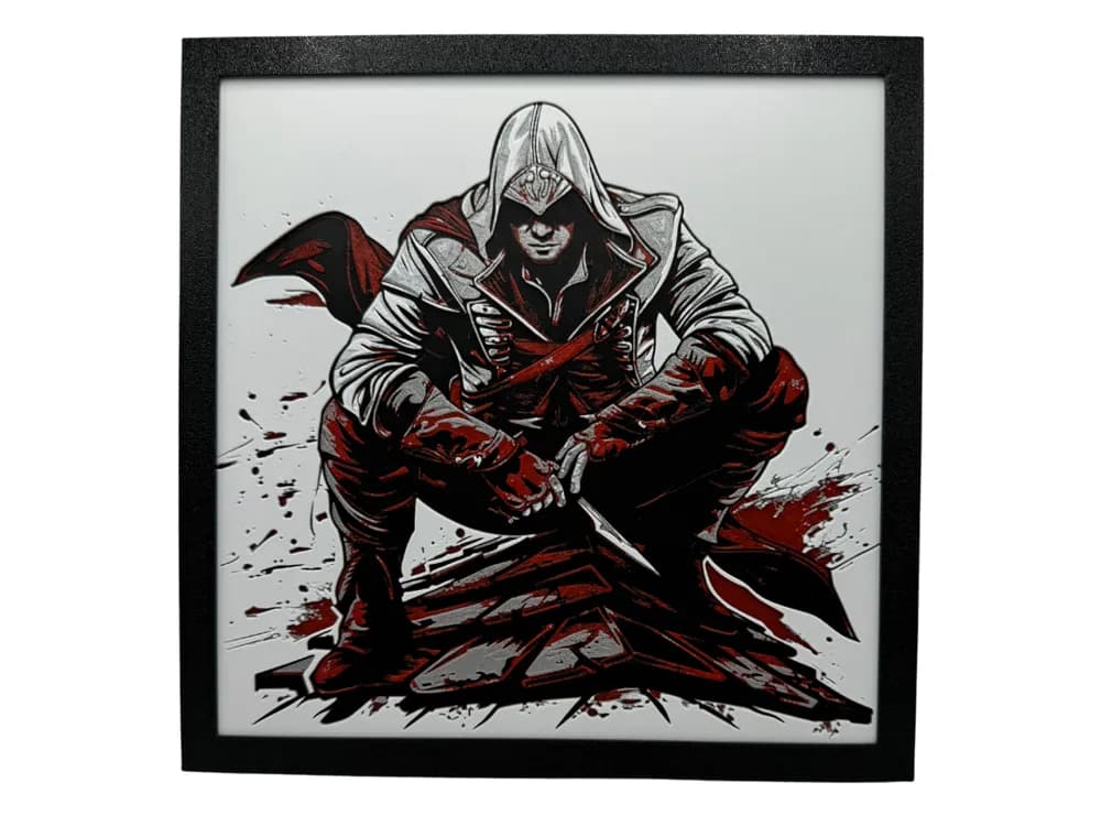 HueForge model: Assassins Creed #2 - Hueforge by Canadian Gamer