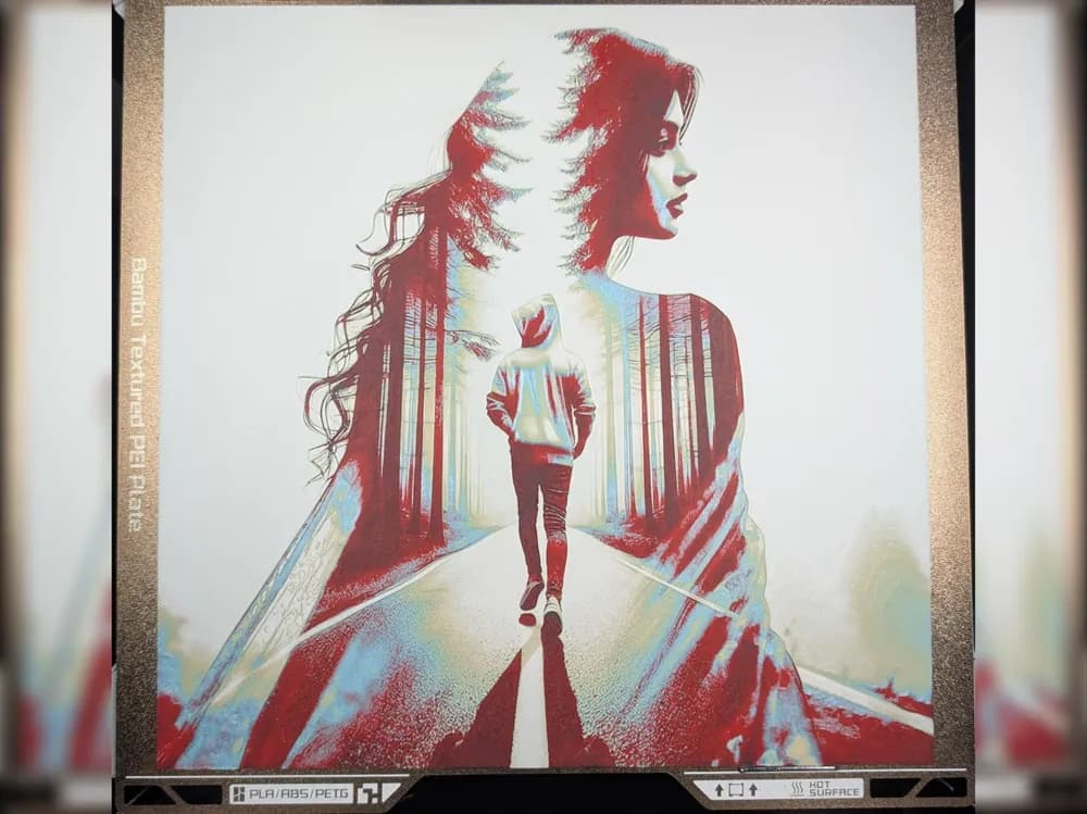 broken heart Hueforge by LuisArnauth HueForge model: broken heart Hueforge by LuisArnauth