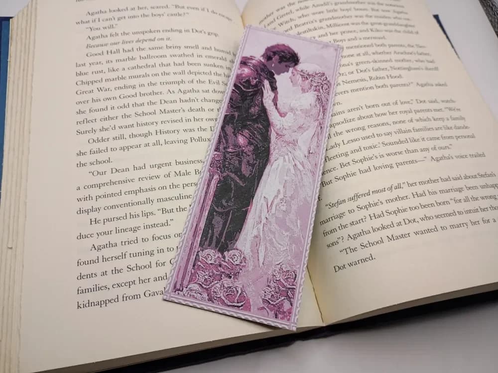 (Inspired) Beasts of the Briar Bookmark by 3djd HueForge model: (Inspired) Beasts of the Briar Bookmark by 3djd