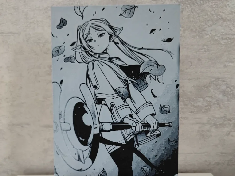 Frieren: Beyond Journey's End Hueforge by suber HueForge model: Frieren: Beyond Journey's End Hueforge by suber