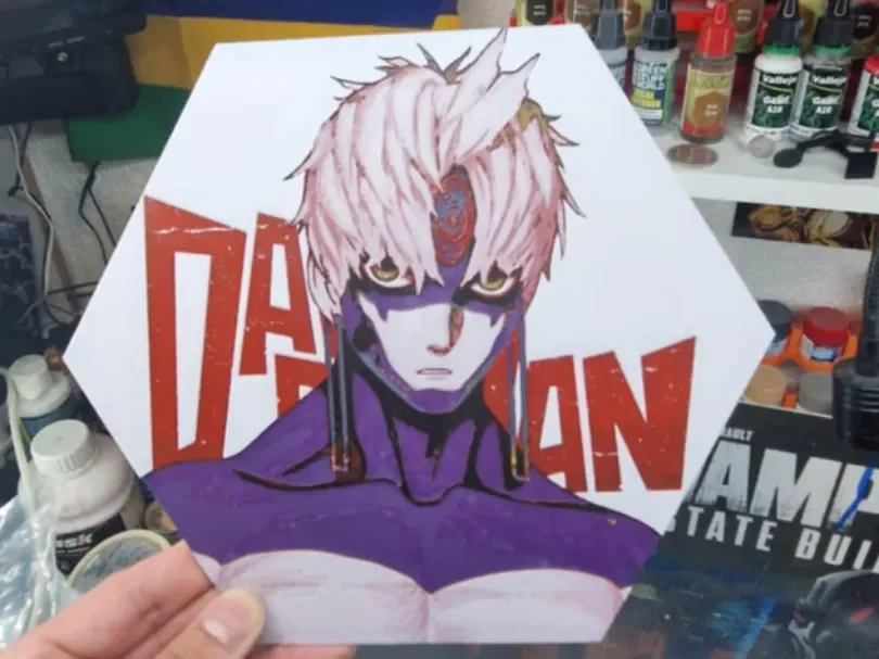 Dandadan Hueforge - Jiji by Dakiren HueForge model: Dandadan Hueforge - Jiji by Dakiren