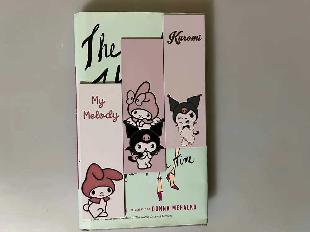 Bookmark Set: Sanrio #2 My Melody and Kuromi by 3djd HueForge model: Bookmark Set: Sanrio #2 My Melody and Kuromi by 3djd