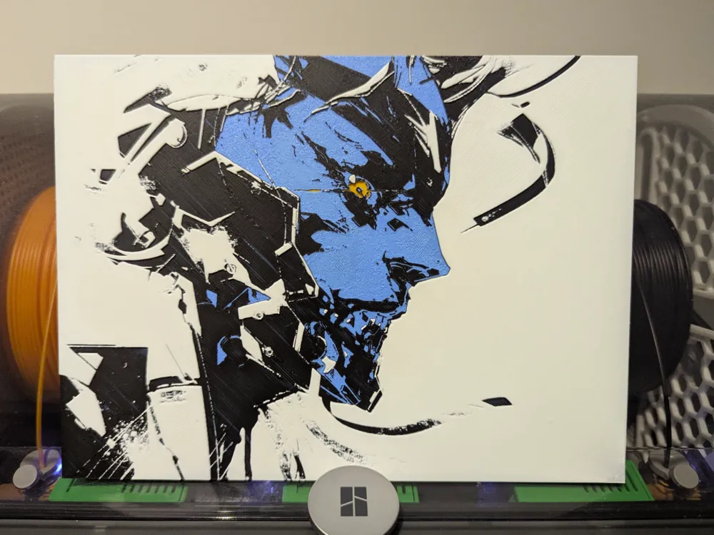 Raiden Hueforge - Metal Gear Rising Revengence Raiden Hueforge - Metal Gear Rising Revengence