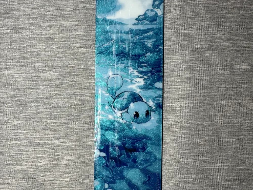 Squirtle Bookmark - Flatforge by Hey Ben HueForge model: Squirtle Bookmark - Flatforge by Hey Ben