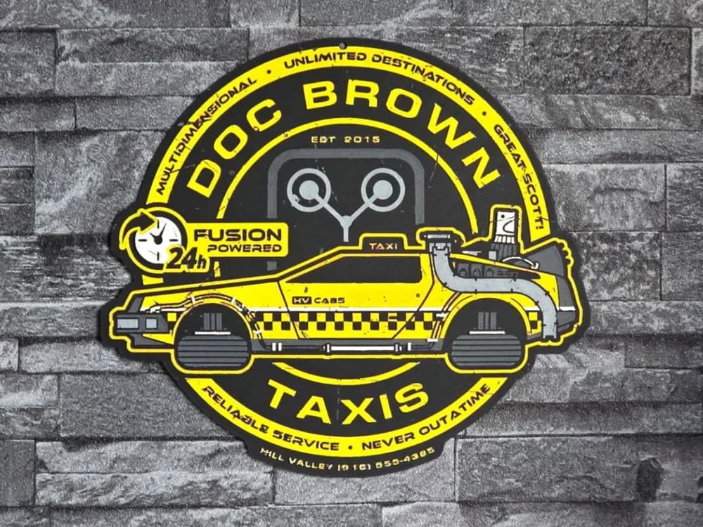 Hueforge Taxi Brown by StefBull85 HueForge model: Hueforge Taxi Brown by StefBull85