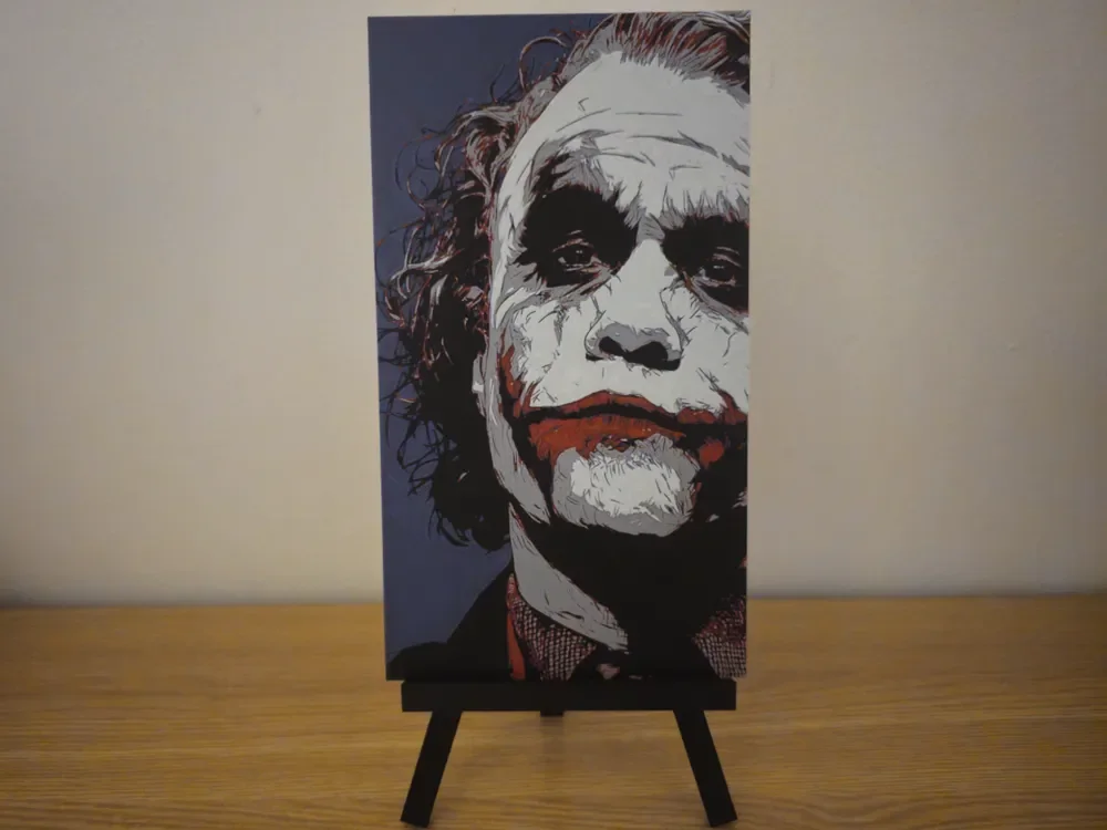 Heath Ledger Joker Hueforge Heath Ledger Joker Hueforge