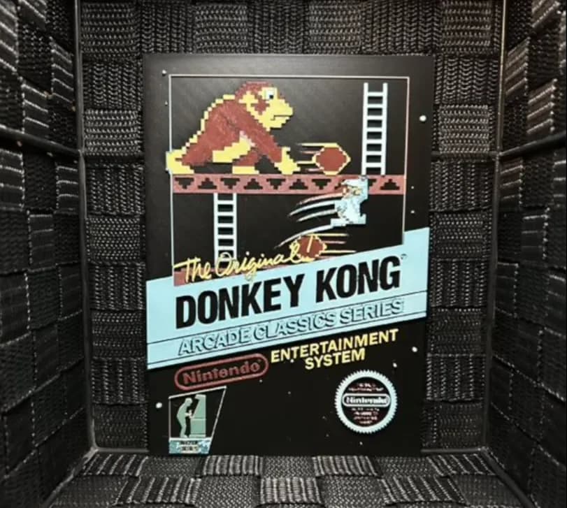 HueForge model: Hueforge Game Poster - Donkey Kong - by JoDau