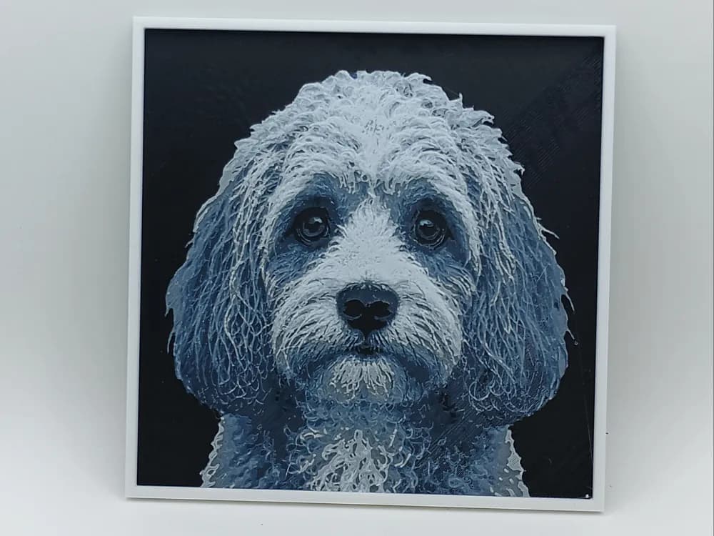 Cavapoo - Hueforge by Borishotch Industries HueForge model: Cavapoo - Hueforge by Borishotch Industries