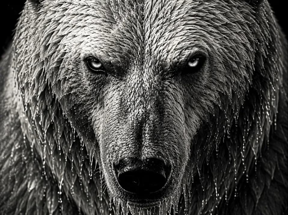 Polar Bear Portrait Polar Bear Portrait