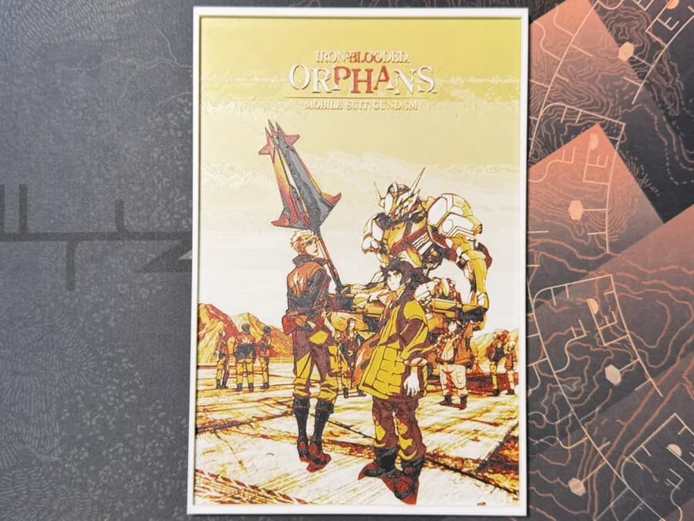 Mobile Suit Gundam: Iron-Blooded Orphans by ZorPrime7 HueForge model: Mobile Suit Gundam: Iron-Blooded Orphans by ZorPrime7