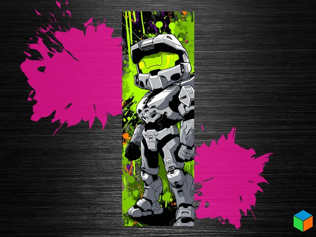 🟩 Master Chief by 3D Prints By Vic HueForge model: 🟩 Master Chief by 3D Prints By Vic