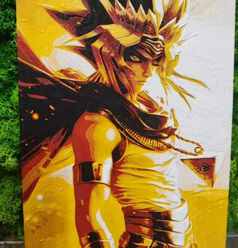 HueForge model: The Pharaoh by Garuda3D