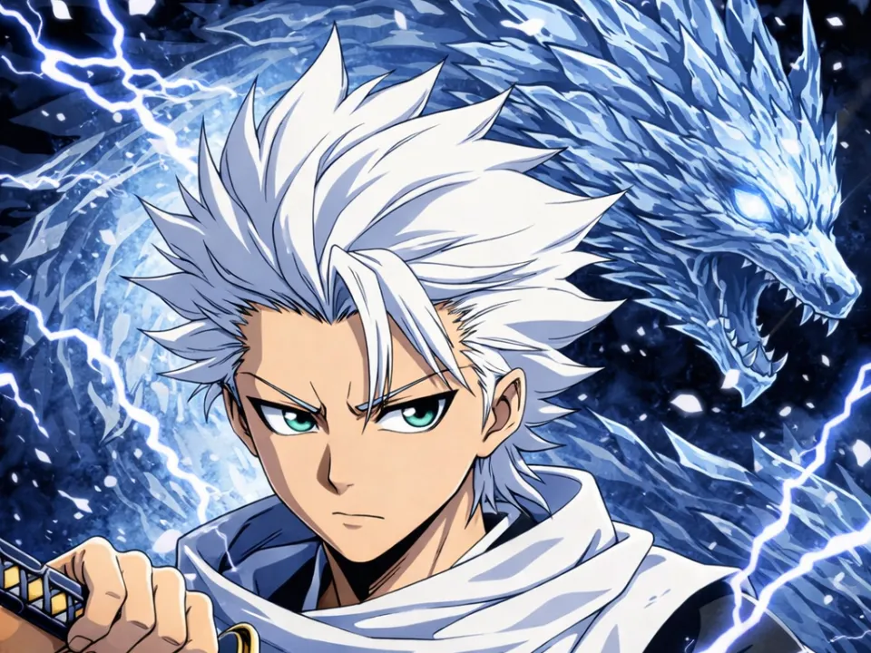 Hitsugaya Toshiro - Bleach - Hueforge Easy Print by Hueforge Maker HueForge model: Hitsugaya Toshiro - Bleach - Hueforge Easy Print by Hueforge Maker